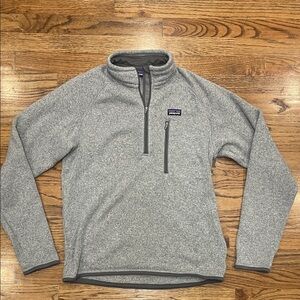 Patagonia Men's Better Sweater 1/4 Zip Pullover Mens size S